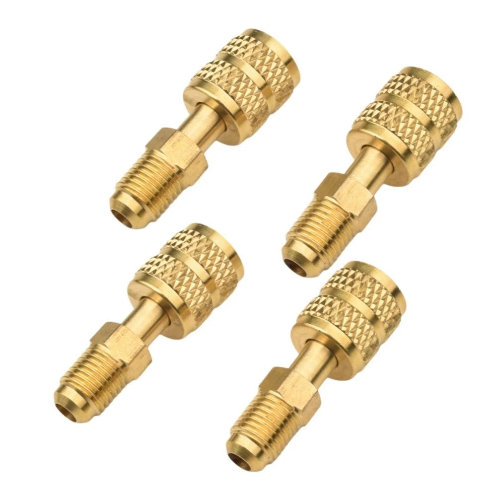 Brass Adapter 1/4 inch Female to 1/4 inch Male for R32 R454B