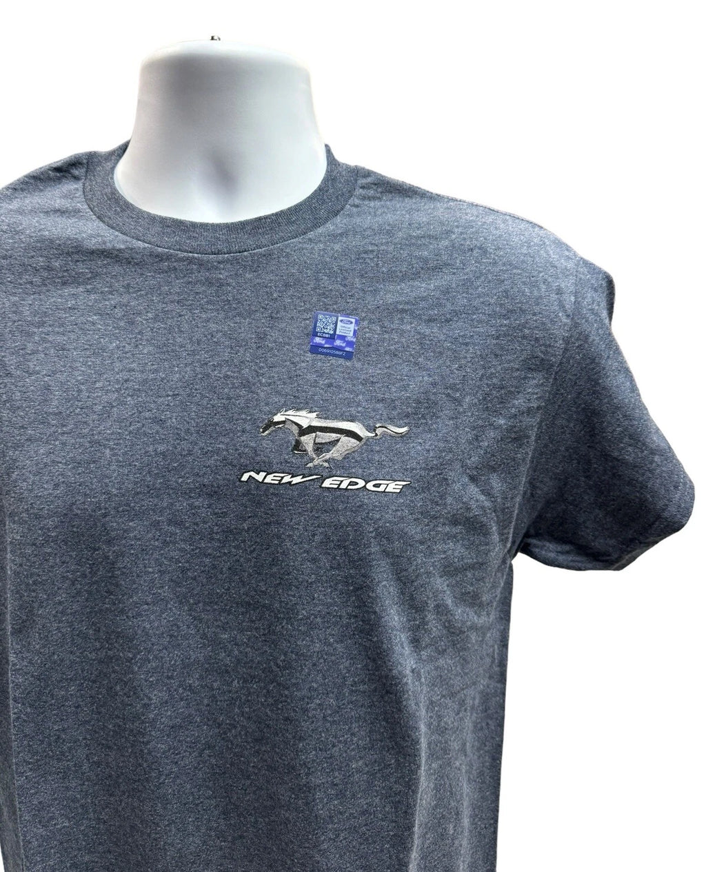 Ford Mustang New Edge Heather Navy T-Shirt for Ford Mustang (1999–2004)