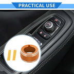 Rear View Mirror Adjust Switch Knob Cover for Subaru Forester (2019–2024) Orange