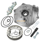 Rear Brake Backing Plate w/Shoes Arm Rocker Cam Kit for Honda Rancher 420 (2014–2024)