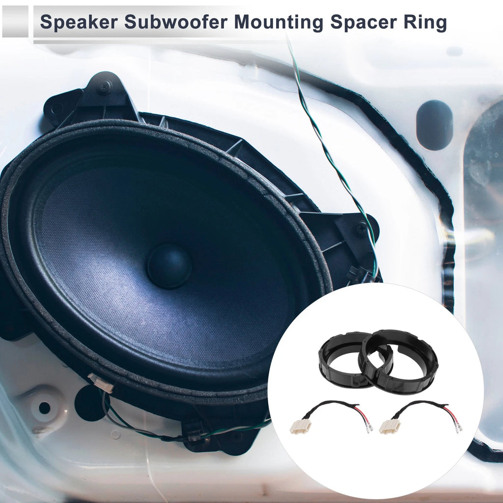 Set of 2 Speaker Spacer Rings for Volkswagen 6.5" Tweeter