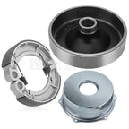 Rear Brake Drum Shoes Cover Kit for Yamaha Kodiak 400, Big Bear 250, 400 (1993–2006)