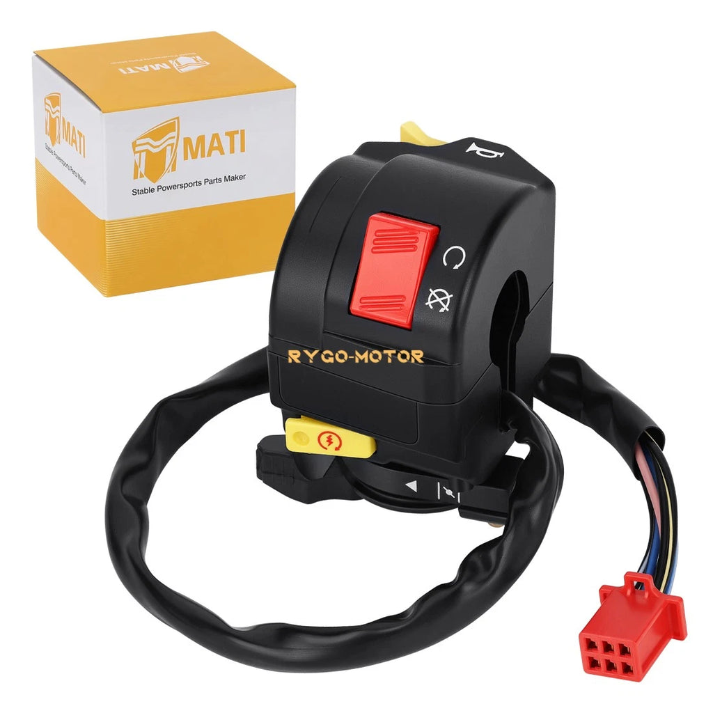 Left Handlebar Switch for Polaris Outlaw 50 Sportsman 90 Predator 50/90 (2005–2014) 0453359