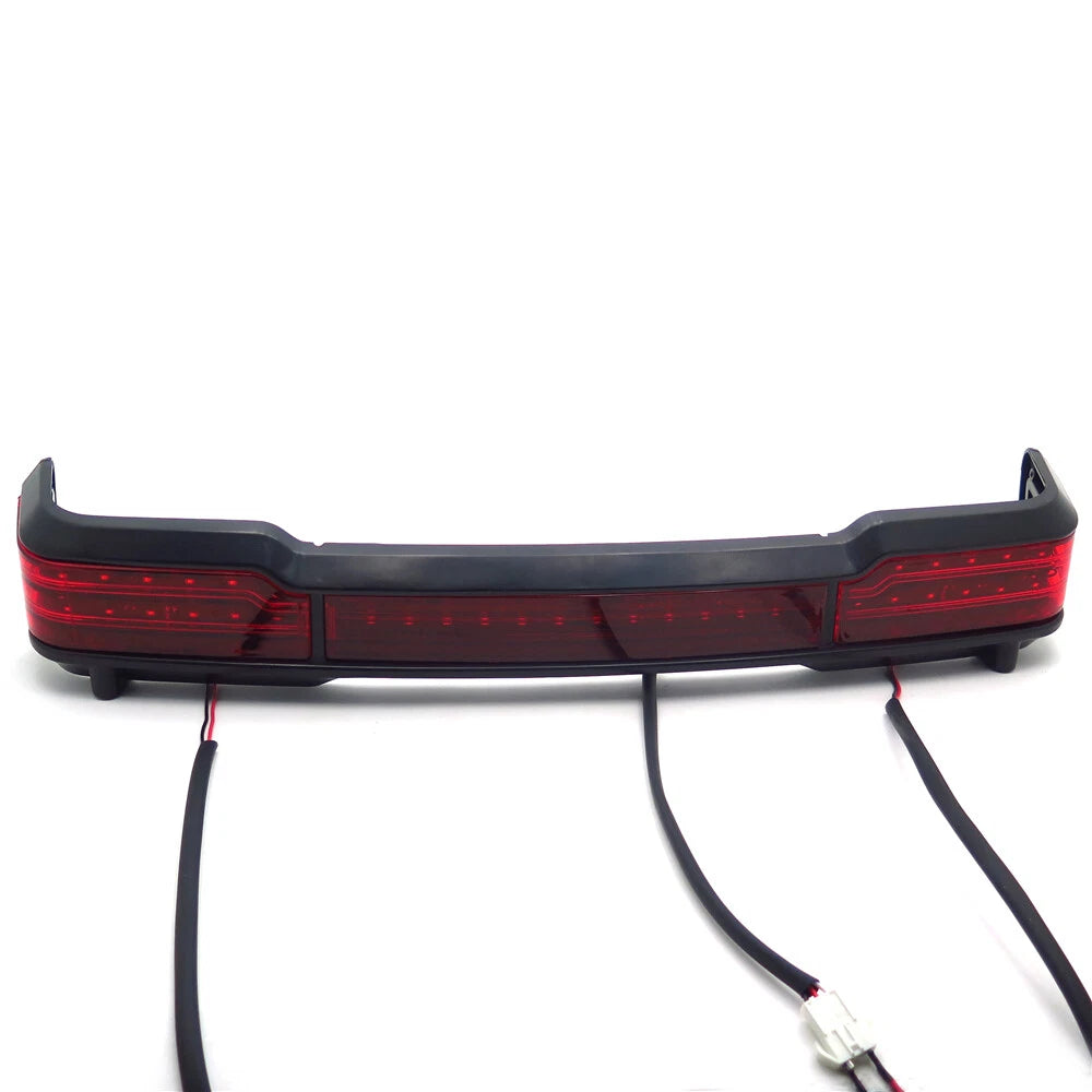 Red LED Tail Turn Light for Harley Touring Classic King Tour Pack (1997–2008)