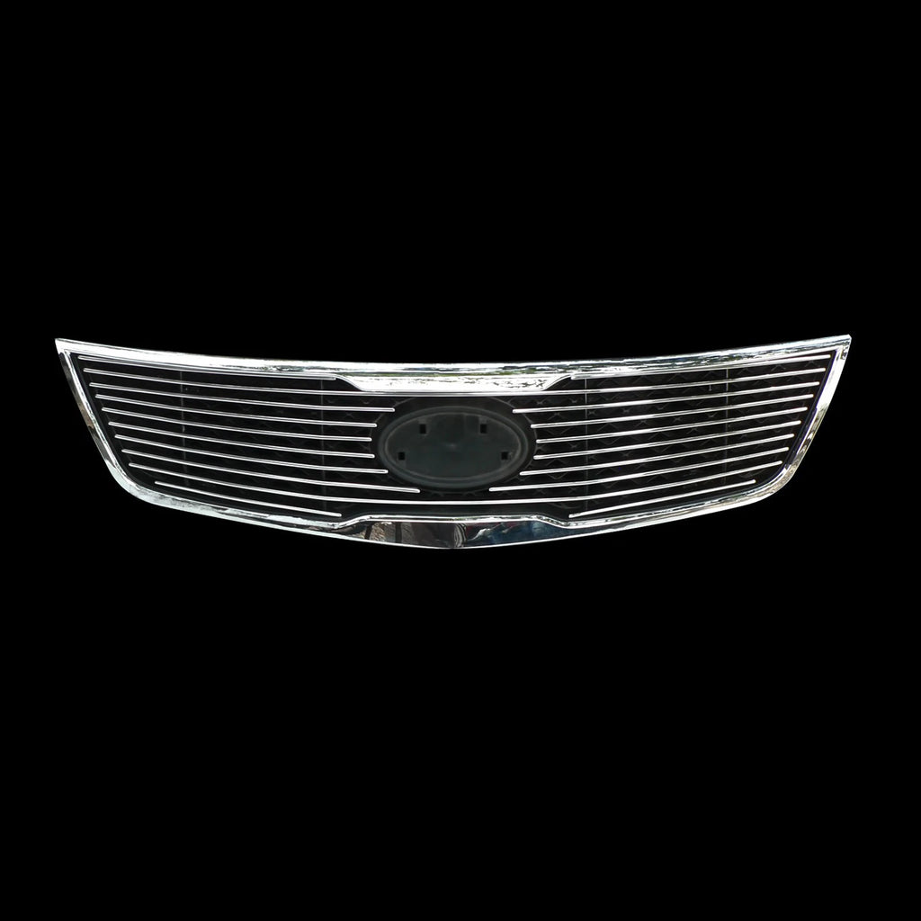 Aluminum Chrome Billet Grille Insert for Kia Forte (2010-2013)