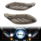 Windshield Air Deflector for Harley Touring FLHR FLHT CVO (1996-2013) Tan