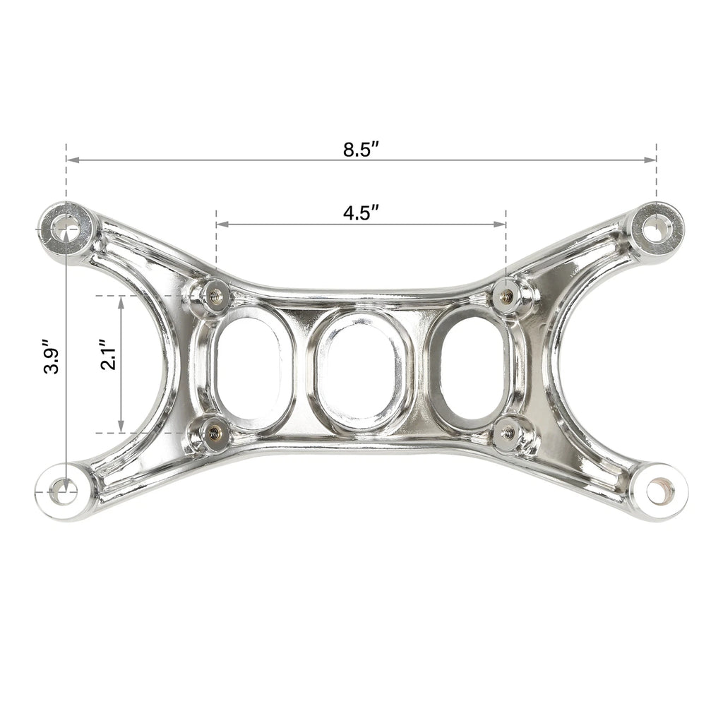 Chrome Front Fender Brace Fork for Harley Sportster XL1200 48 (2016–Present)