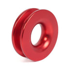 Winch Snatch Recovery Ring for ATV UTV (41000 lbs, Red)