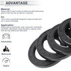 Set of 5 Oil Seal Rotary Shaft Seal Nitrile Rubber 75x110x12mm