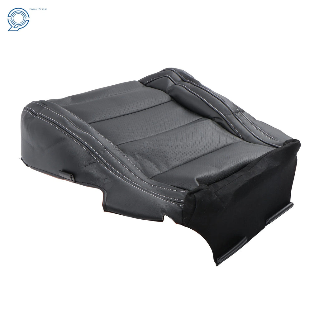 Front Passenger Bottom Seat Cover for Ford Mustang (2015–2023) Perforated Black