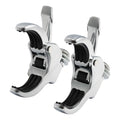 49mm Detachable Windshield Clamps for Harley Fat Street Bob (2018–2025) Chrome