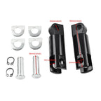 Male Mount Foot Peg Extensions for Harley Sportster, Touring, Softail, Dyna (2004-2023)