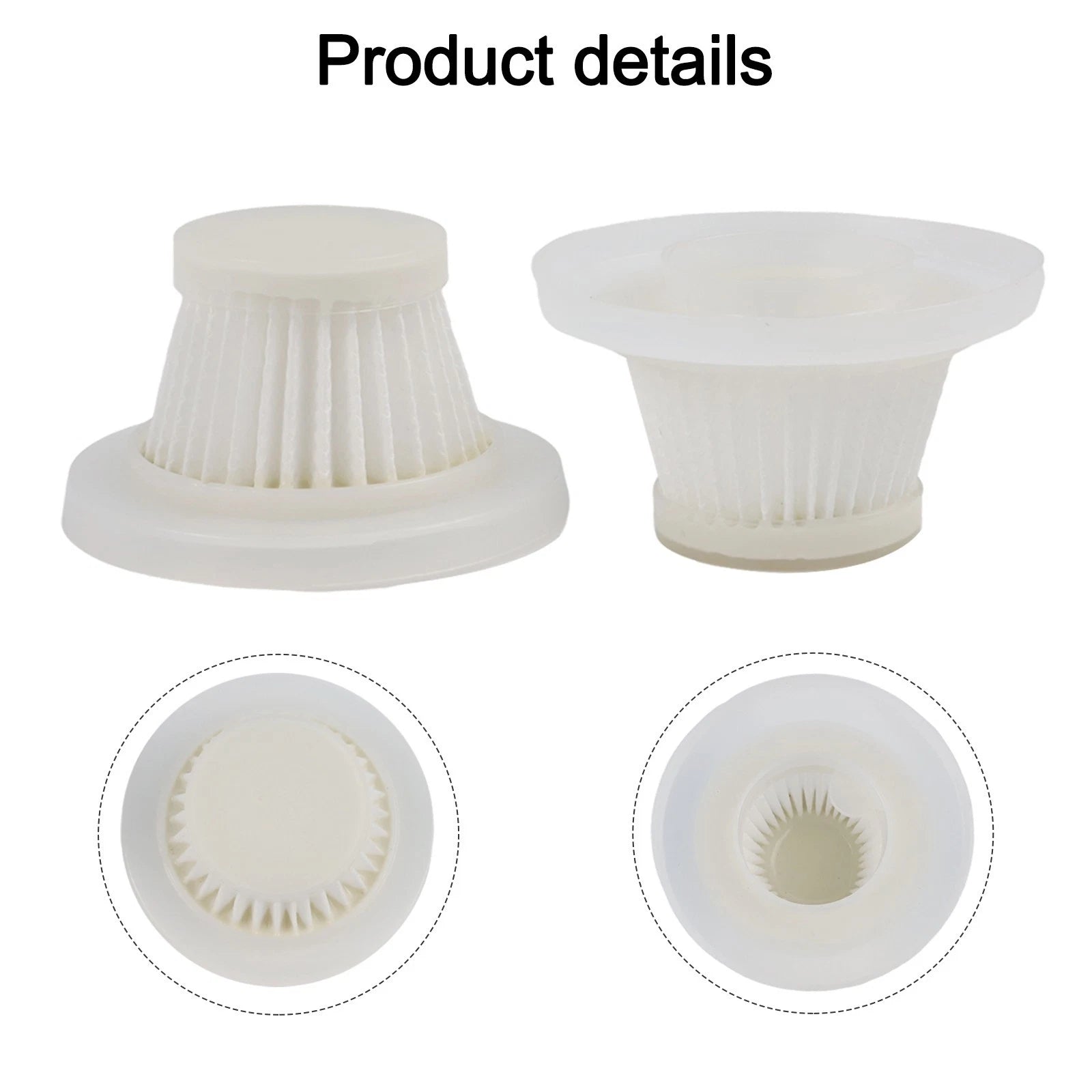 5 Pack Vacuum Filter Replacement for Drecell VC021