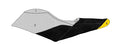 Seat Cover for Seadoo RXP-X (2012–2017) - Blacktip Silver Black Yellow