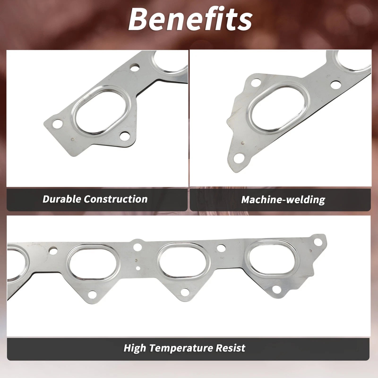 Exhaust Manifold Header Gasket for Honda Accord (1990–1998) No. 18115PT0004
