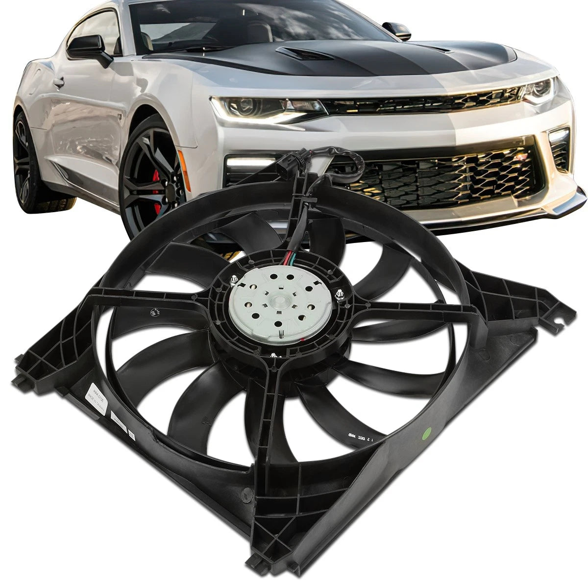 AC Condenser Cooling Fan Kit for Hyundai Sonata XG350 Optima (1999–2005)