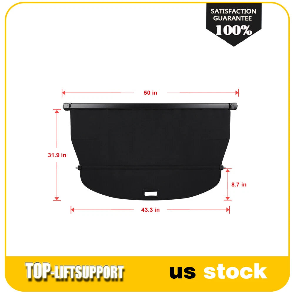 Retractable Rear Cargo Security Trunk Cover for Acura RDX (2019–2024)