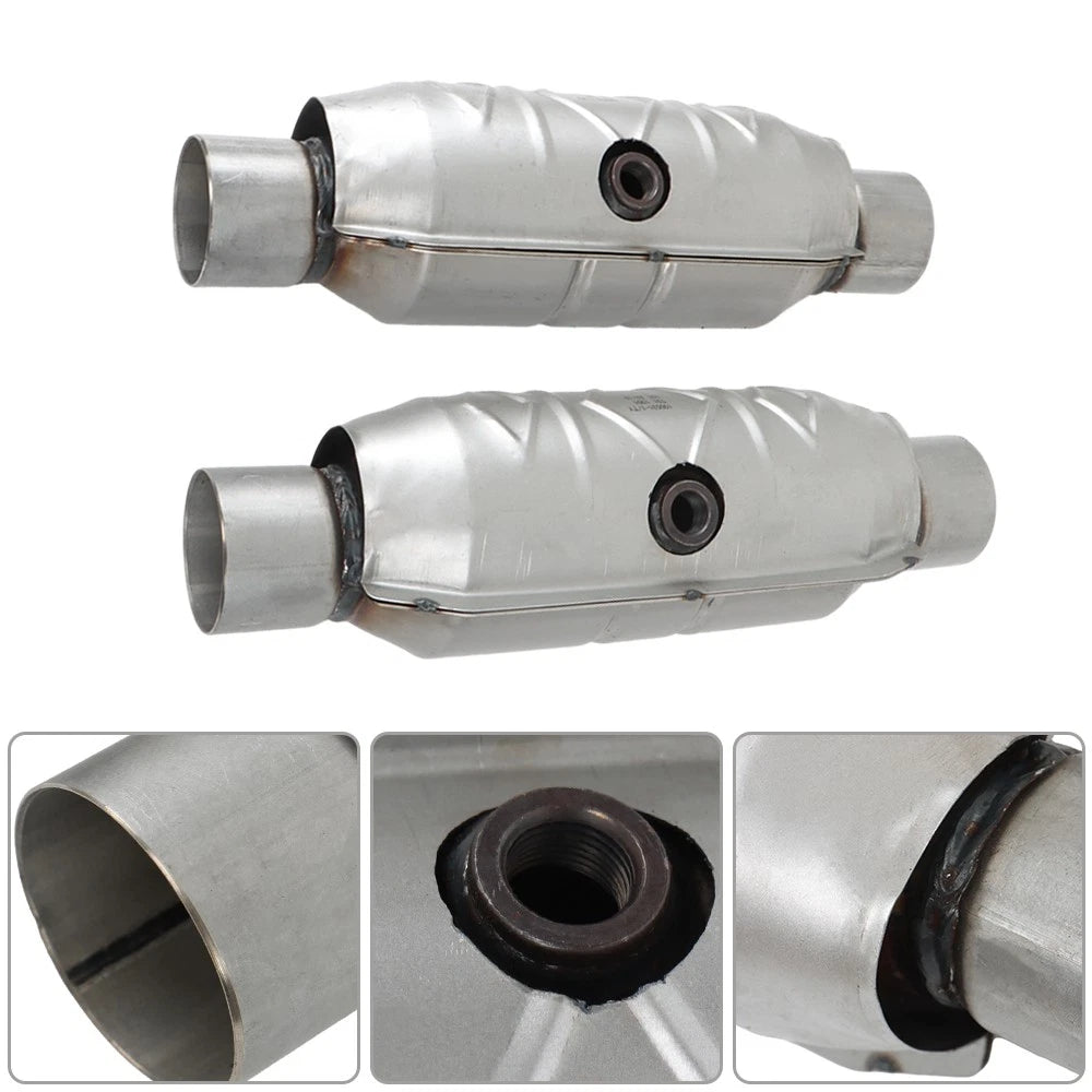 2X 2.5" Inlet & Outlet Catalytic Converter for Ford F150 (1997–2003)