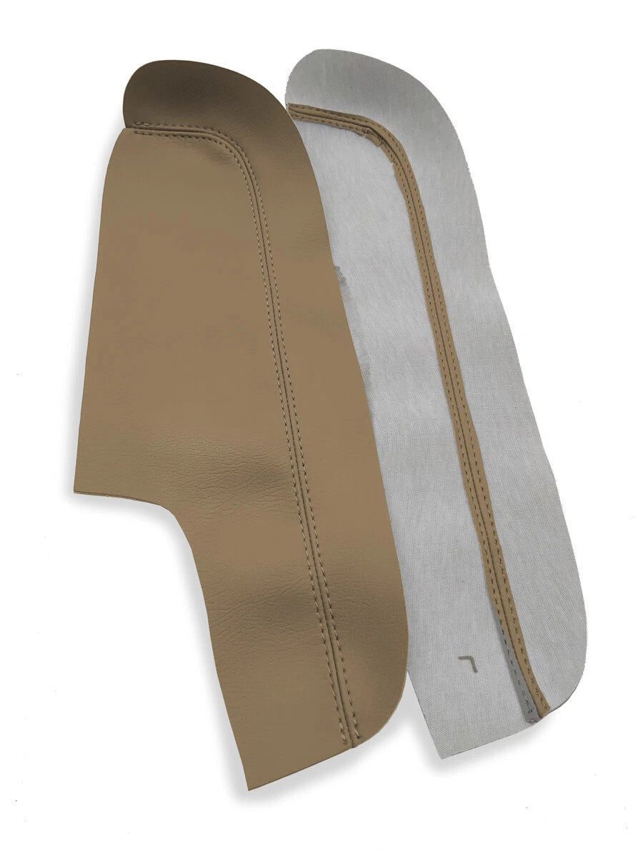 2X Front Door Panel Armrest Covers Leather for Honda Odyssey (2005–2010) Beige