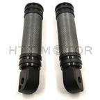 Diamond Black Footpegs for Harley Softail Fat Boy FLFB, Fat Bob FXF (2018–2023)