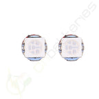 100Pcs T5 2721 74 73 70 17 18 37 17 5050 SMD Red LED Gauge Light Bulbs for Vehicles