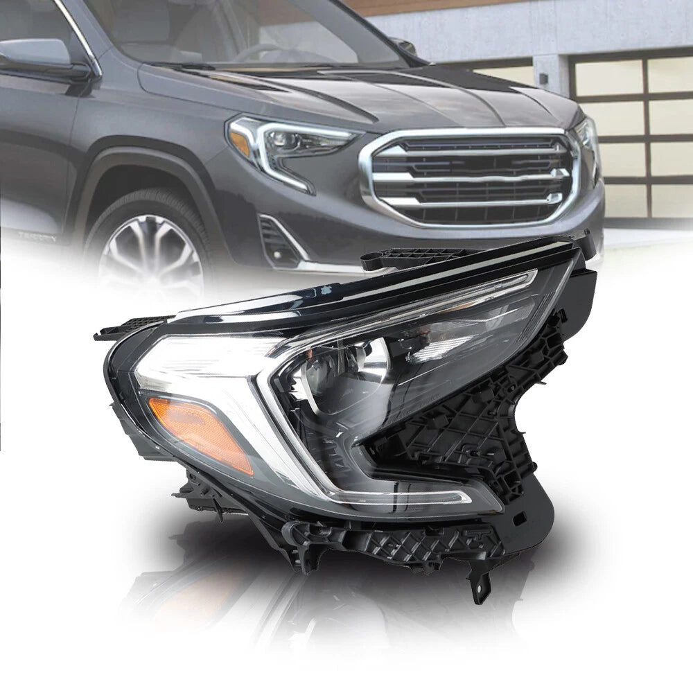 Headlight for GMC Terrain (2018–2021) Clear Xenon HID