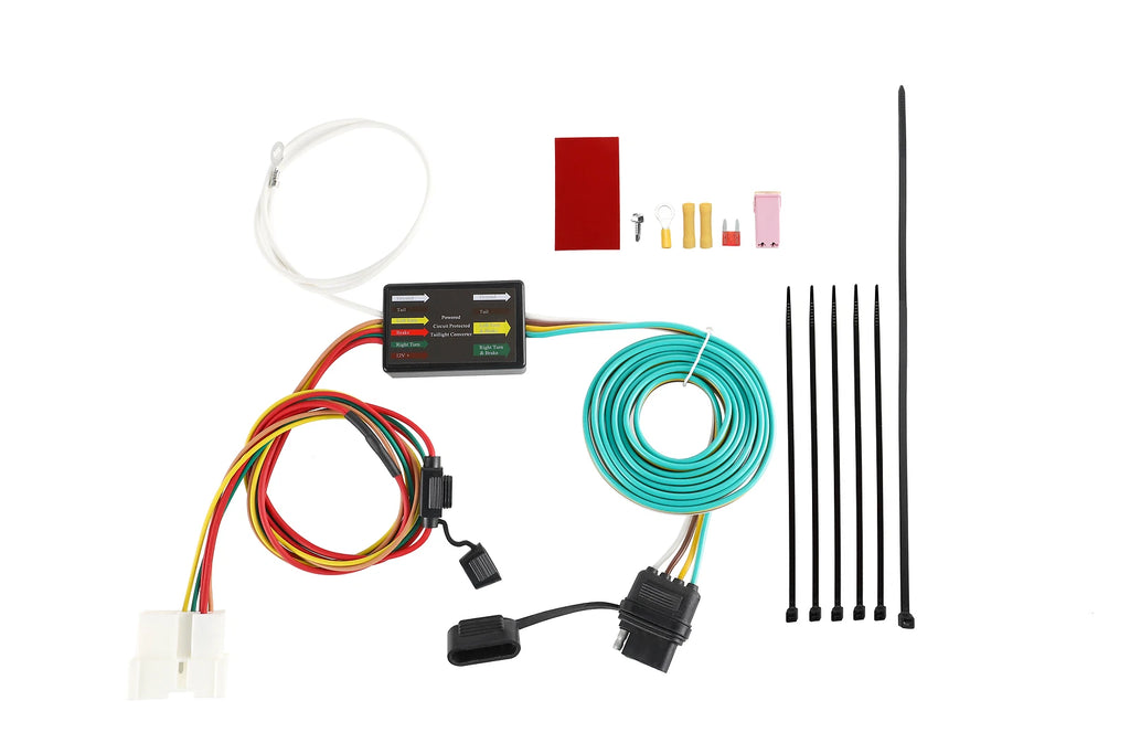 4 Way Trailer Hitch Wiring Harness Connector for Honda Passport (2019–2022)