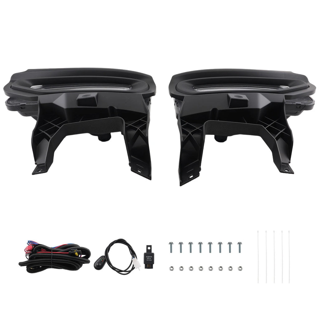 Fog Lights Set of 2 for GMC Sierra 1500 (2016–2018) LED GM2592314 GM2593314