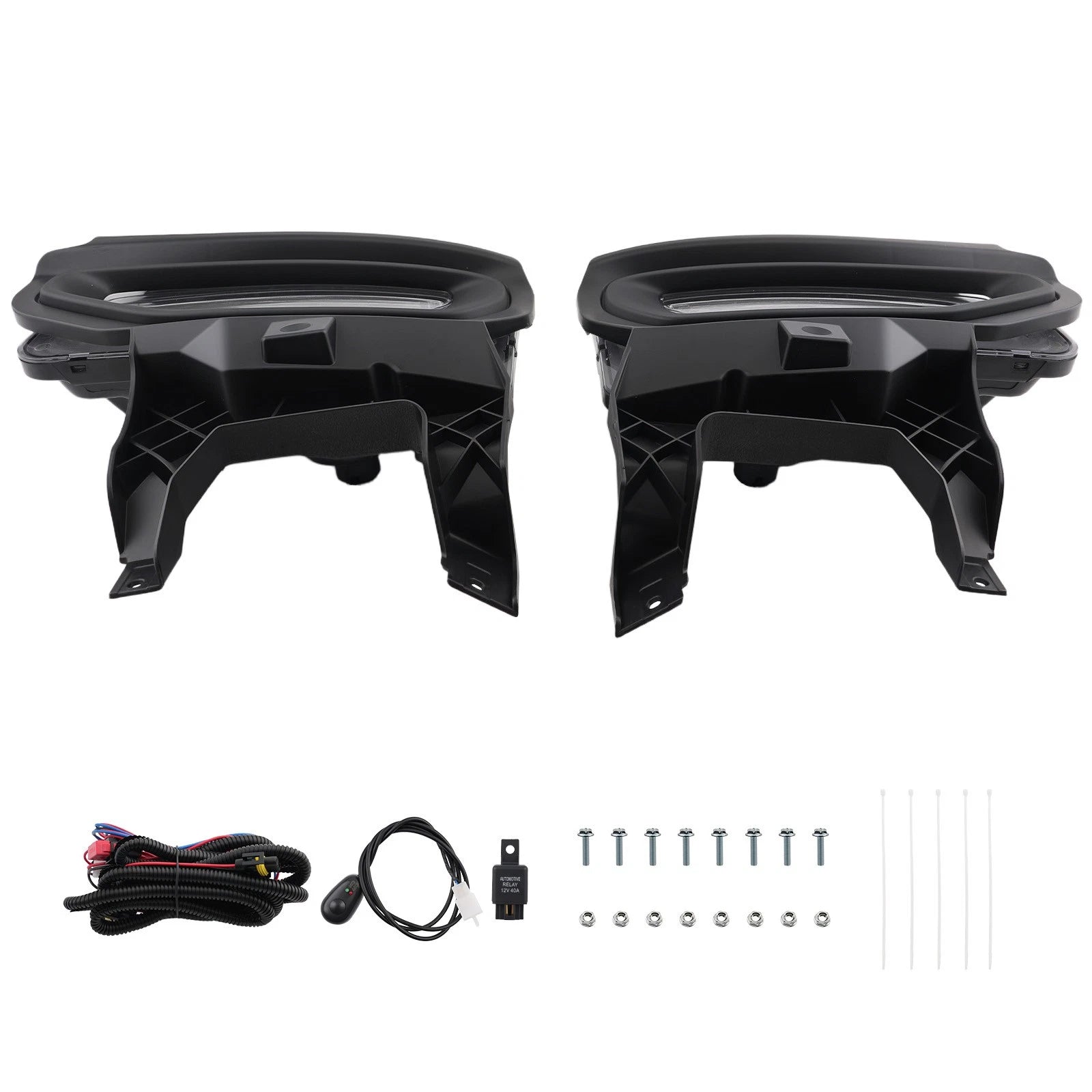 Fog Lights Set of 2 for GMC Sierra 1500 (2016–2018) LED GM2592314 GM2593314