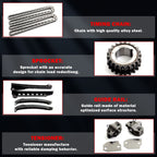Timing Chain Kit for Ford F-150 Expedition F-250 F-350 (1997–2000)