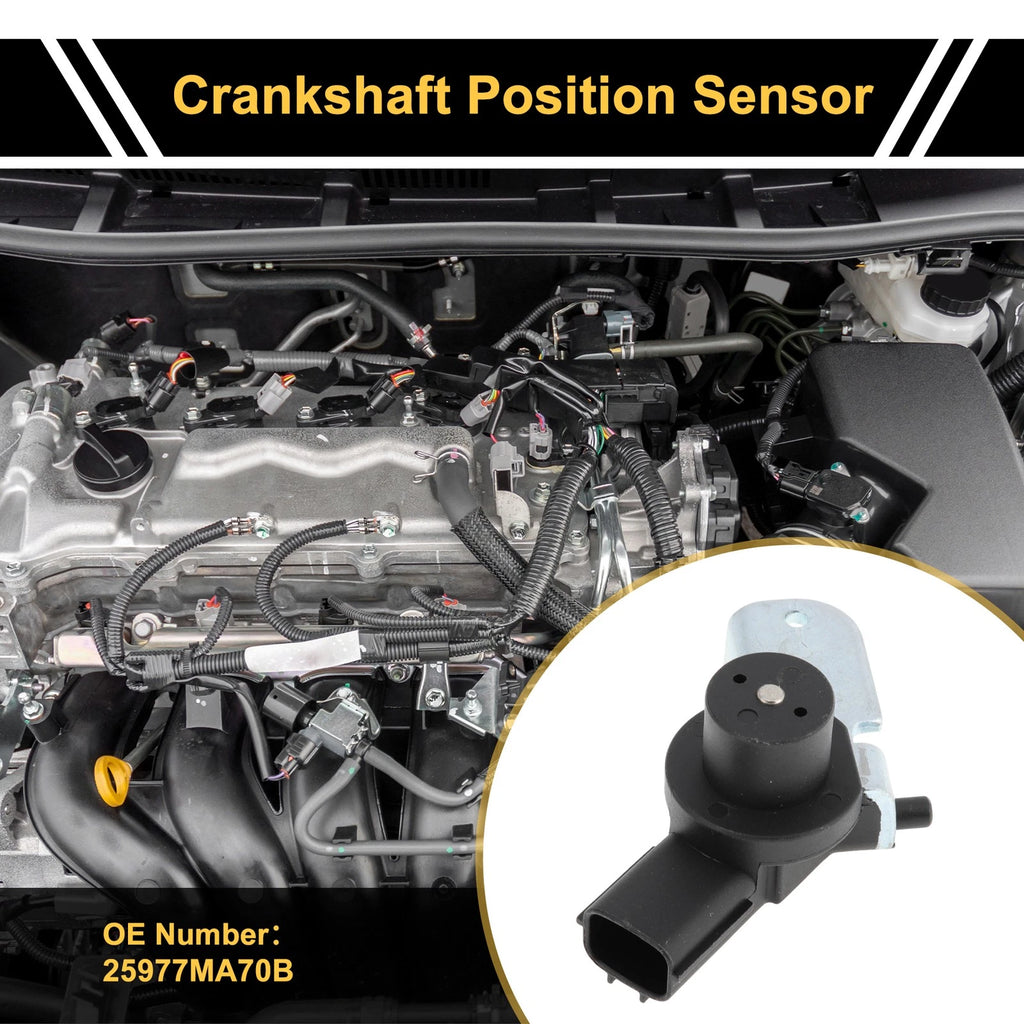 1 Pc Crankshaft Position Sensor No.25977MA70B for Nissan Patrol (2000–2019)