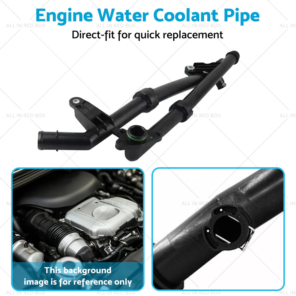 Engine Water Coolant Pipe for Mercedes-Benz SLK250 C250 (2012–2015) 2712002452