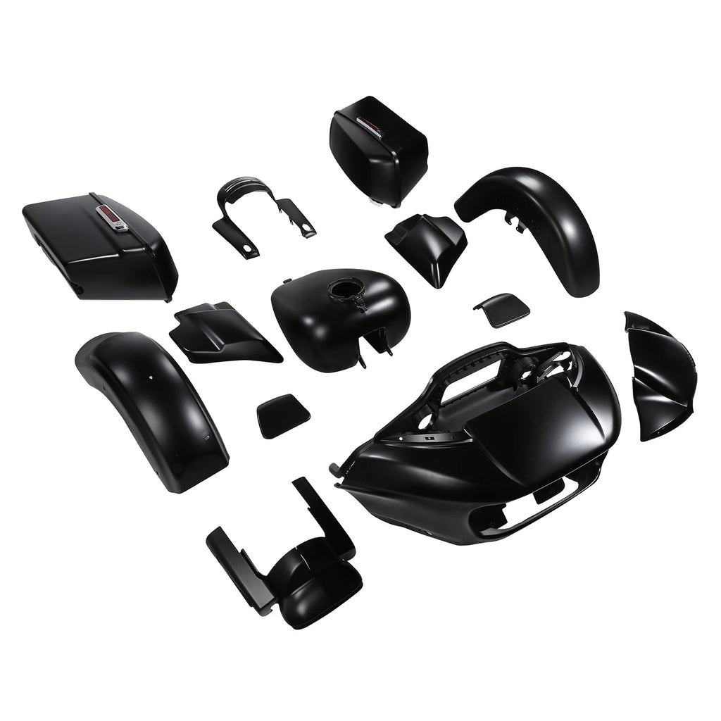 Fairings Bodywork for Harley CVO Road Glide (2015–2024) Black Denim