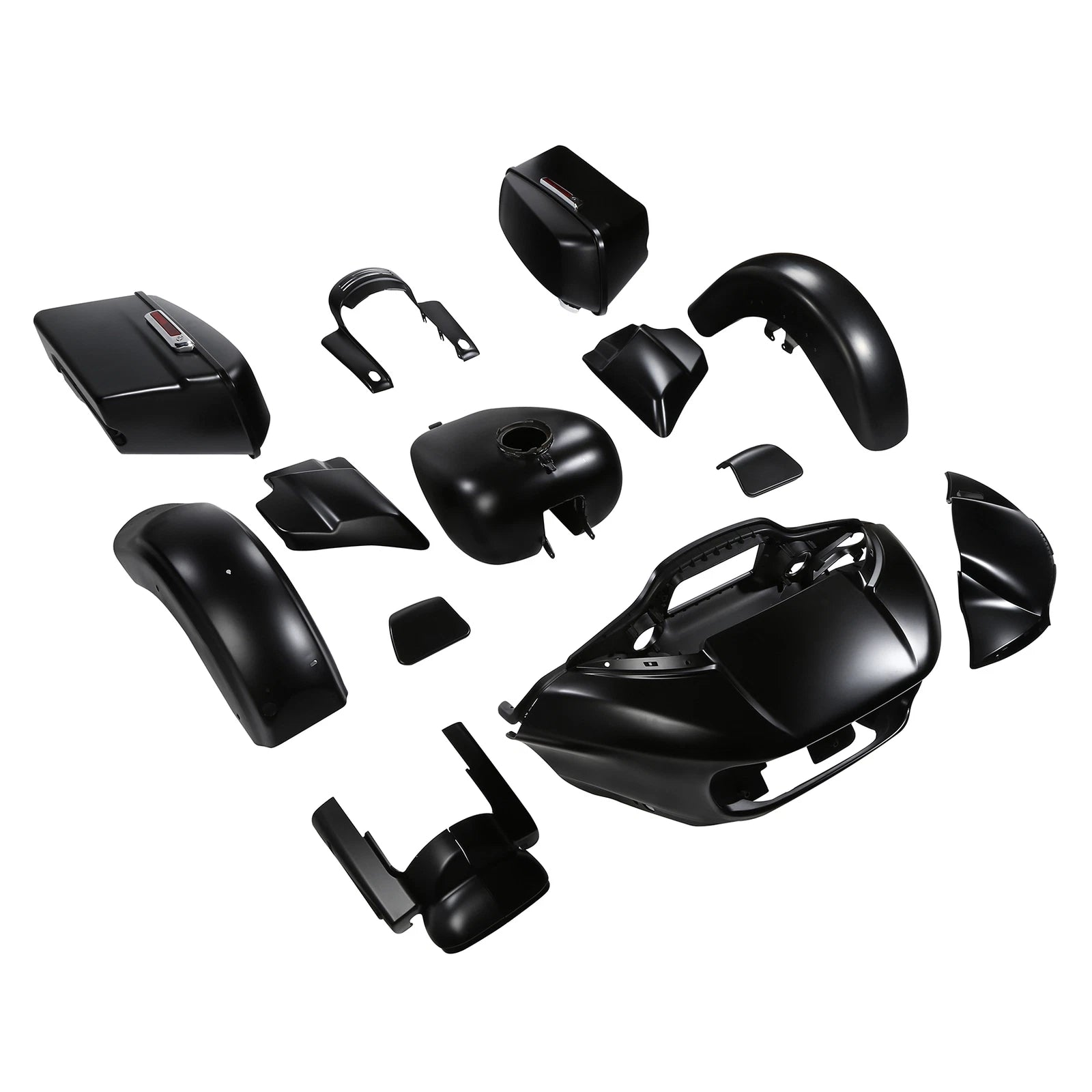 Fairings Bodywork for Harley CVO Road Glide (2015–2024) Black Denim