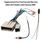 Car Stereo Wiring Harness and Antenna Adapter Kit for Ford Lincoln Mercury