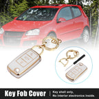 3 Button Remote Control Key Fob Case for Volkswagen Jetta Eos (2006–2014)