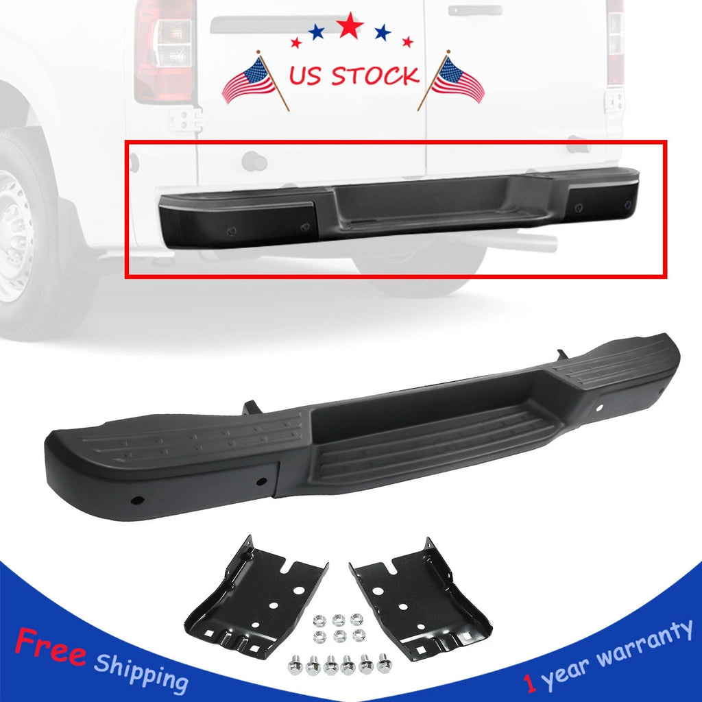 Steel Rear Step Bumper for Nissan NV1500 NV2500 NV3500 (2012–2021)