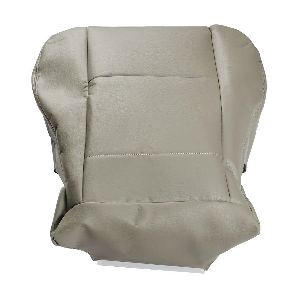 Gray Leather Driver Bottom Seat Cover for Toyota Tundra Sequoia (2000–2004)