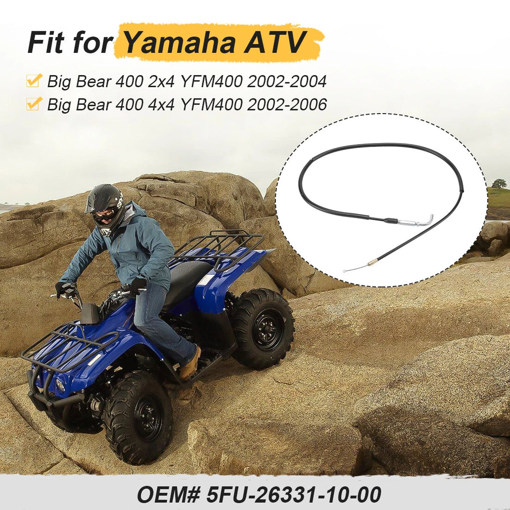 Starter Choke Cable for Yamaha Big Bear 400 (2002–2006)
