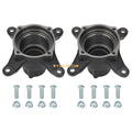 2X Front Wheel Hubs w/Studs for Polaris Magnum 500, 425, 325, Scrambler 400, 500