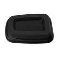 Rear Brake Pedal Pad Cover for Harley Touring Softail (1980–2017) Black