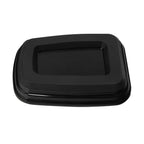 Rear Brake Pedal Pad Cover for Harley Touring Softail (1980–2017) Black