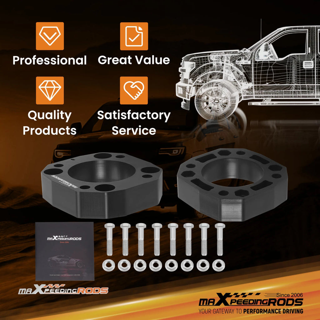 2X 1.75" Front Leveling Kit Lift Spacer for Toyota Tundra (2022–2025)
