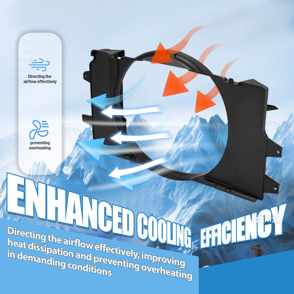 Fan Shroud for Dodge Ram 2500 3500 (1994–2002)