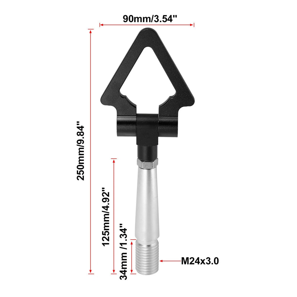 Tow Hook Screw On Triangle Ring for Mitsubishi Lancer EVO X (2008–2015)
