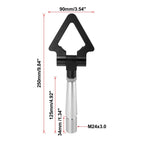 Tow Hook Screw On Triangle Ring for Mitsubishi Lancer EVO X (2008–2015)