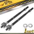 2X Front Inner Tie Rod End for Chevy Equinox (2005–2007) Pontiac Torrent