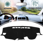 Dashboard Cover Mat for Toyota Rise (2019–2023) - Black Polyester