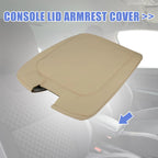 Armrest Cover for Dodge Ram (2013–2018) Microfiber Leather Beige