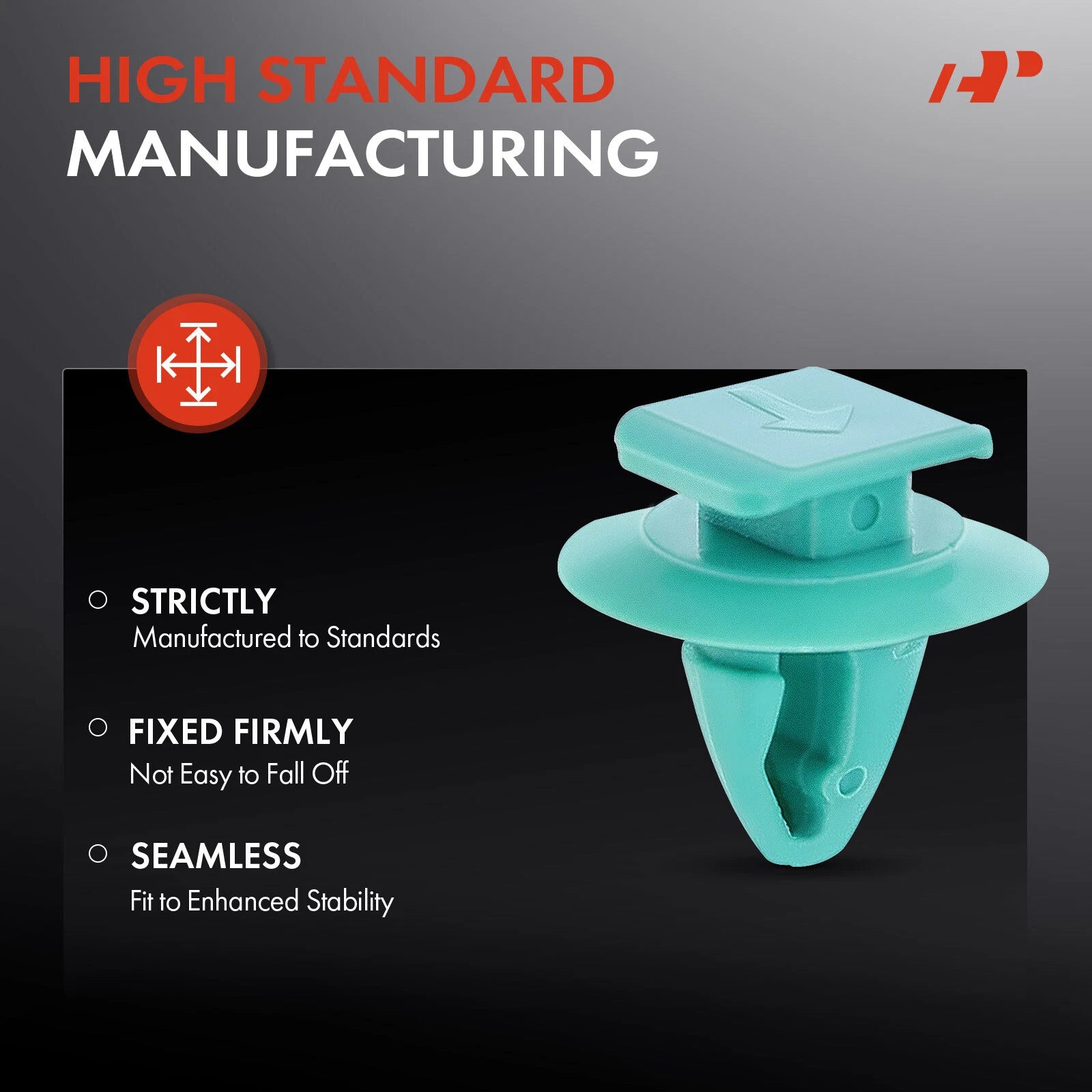 20Pcs Nylon Wheel Arch Flare Retainer Clips for Jeep Fiat